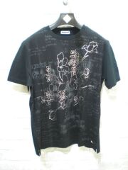 半額★I.T.O JAPAN barassi MILANO 箔プリントTシャツ（ブラック） []